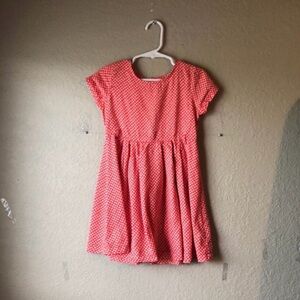 Carter’s Dress Girls Orange Short Sleeve Casual Classic Kids Toddler Girls 4T